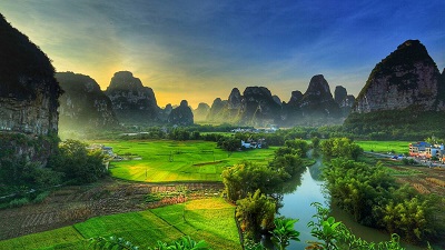 <b>德天跨国大瀑布•明仕田园•通灵大峡谷•2天1晚游【无购物店】</b>