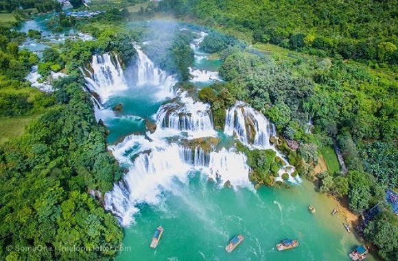 德天跨国大瀑布•明仕田园•通灵大峡谷•2天1晚游【品质游