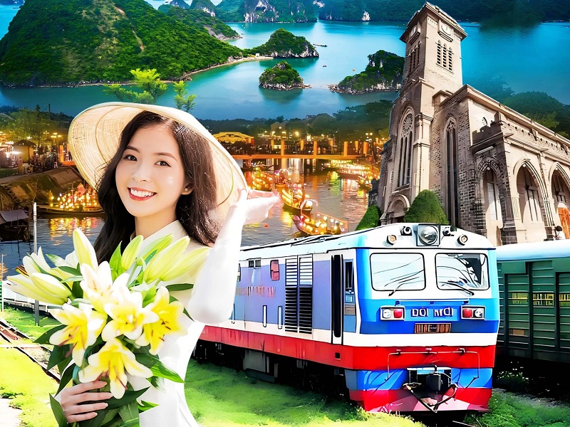 全国首发境外米轨旅游专列【越南全景•下龙湾•首都河内•