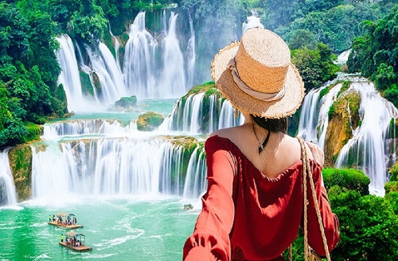 <b>德天跨国瀑布•凭祥友谊关•越南谅山2天1晚游【持身份证出境】</b>