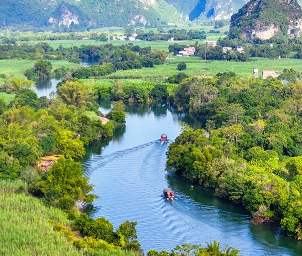 <b>德天跨国大瀑布•峒那屿湾•通灵大峡谷2天1晚游【无购物店】</b>